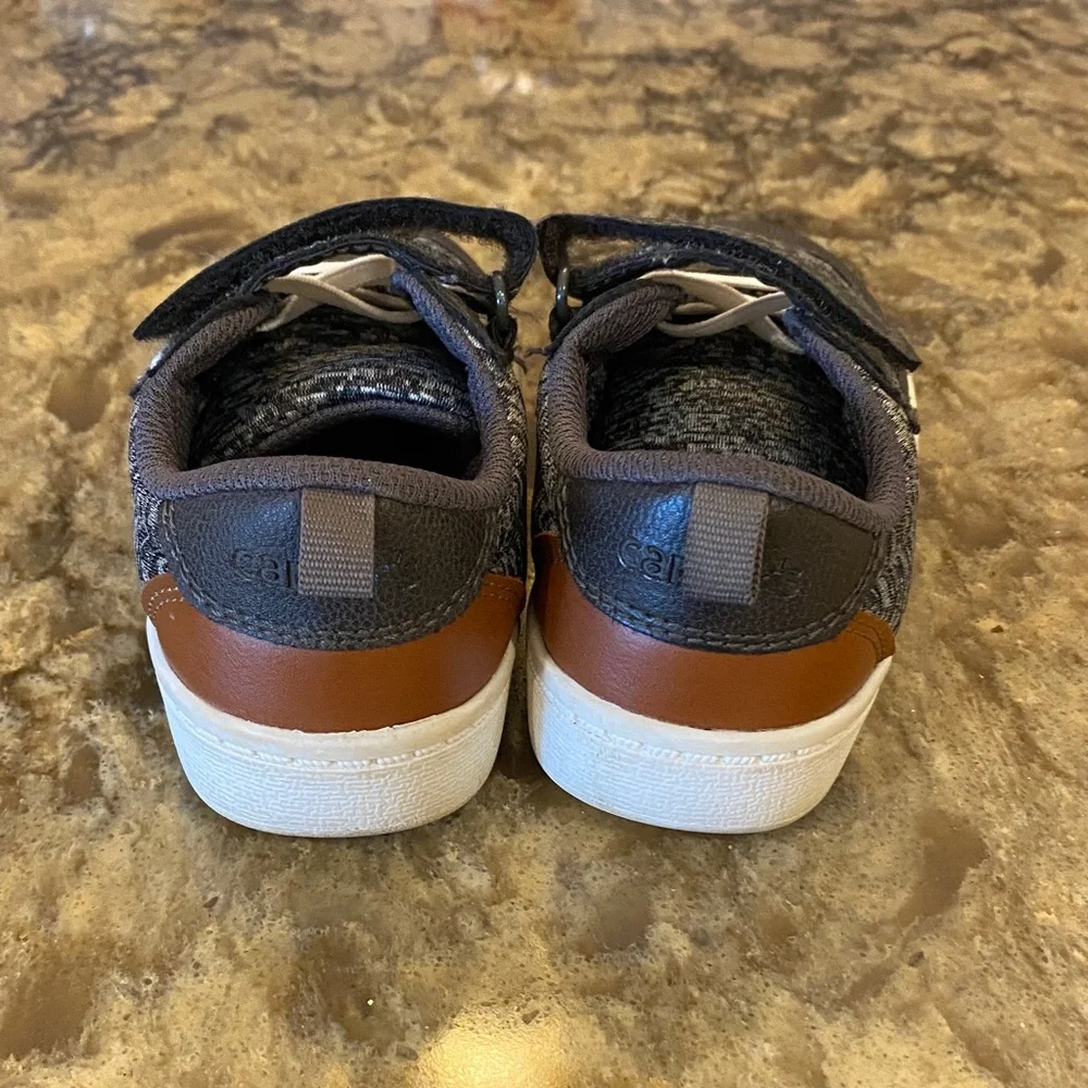 Carter's Gray Boys Sneakers (toddler 9m) and Boys Sandel Shoe (toddler 11m) - Picture 13 of 13